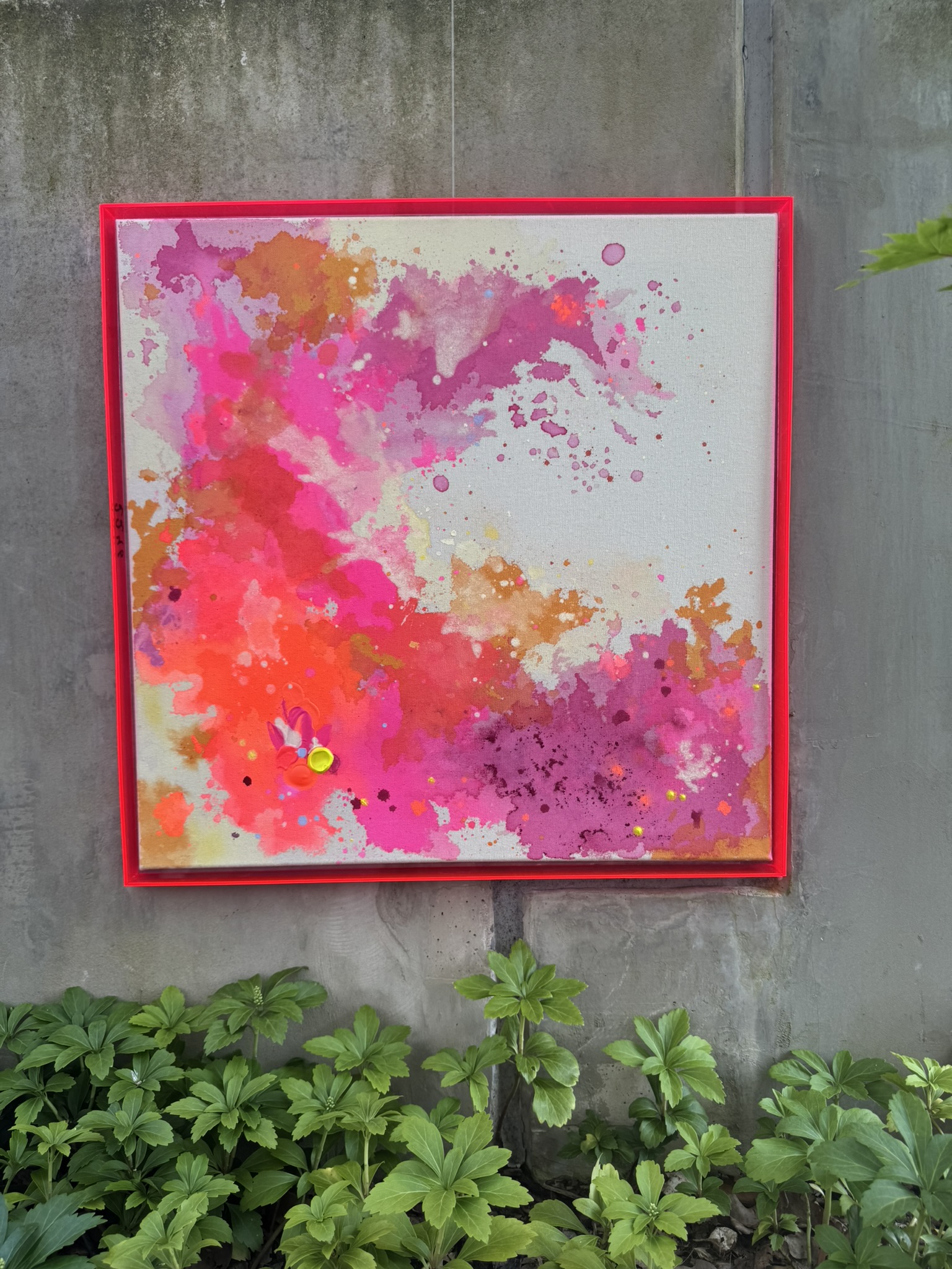 Akkorde - Schwebe, 2026, Acryl auf roher Baumwollleinwand, Ansicht 20